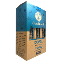 Caja Incienso Orgánico Copal ULLAS - 12 cajitas de 25gr.