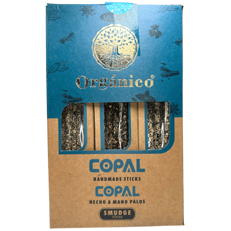 Caja Incienso Orgánico Copal ULLAS - 12 cajitas de 25gr.