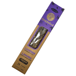 Incienso Ullas de Lavanda - Hecho a mano - 25gr - Hecho en India - 100% Natural - ULLAS Incienso Orgánico