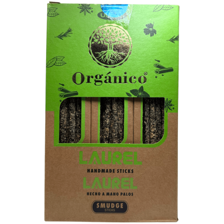 Caja Incienso Orgánico Laurel ULLAS - 12 cajitas de 25gr.