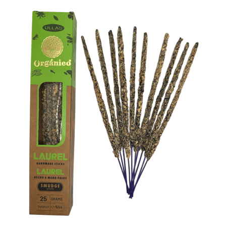 Ullas Laurel Incense - Handmade - 25g - Made in India - 100% Natural - ULLAS Organic Incense