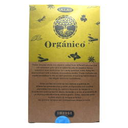 Cutie de tămâie organică ULLAS cu bergamotă - 12 cutii a câte 25gr.