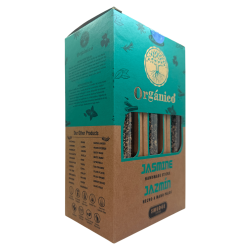 Caja Incienso Orgánico Jazmín ULLAS - 12 cajitas de 25gr.