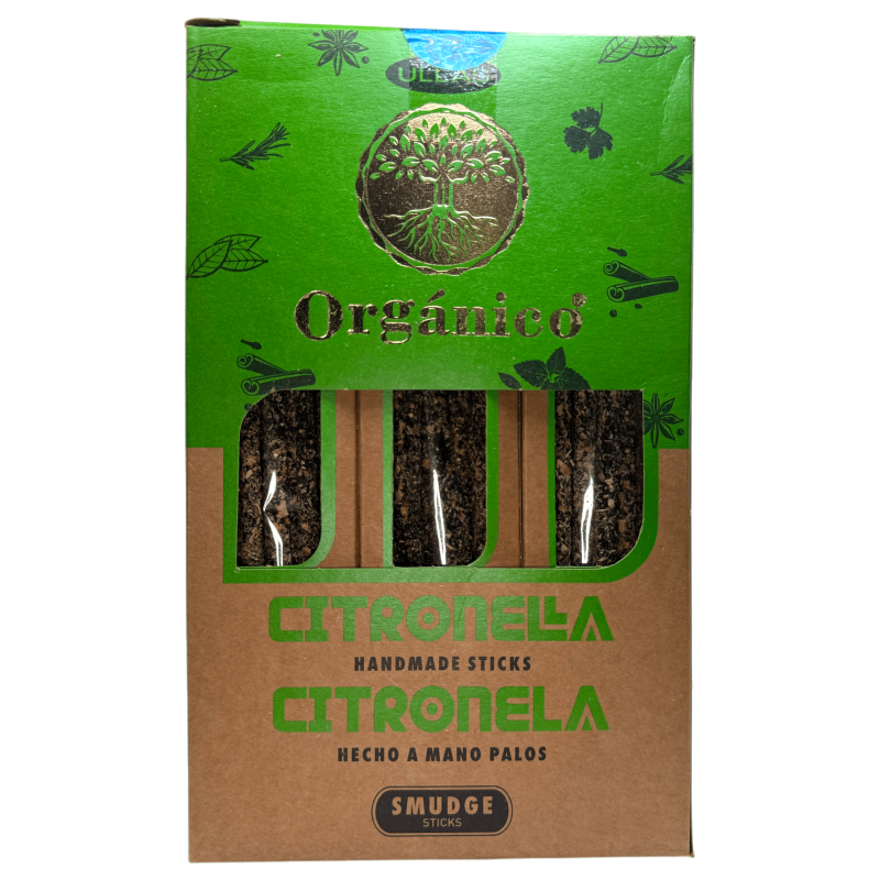 ULLAS Biologische Citronella Wierookdoos - 12 doosjes van 25gr.-Ullas Biologische Wierookdozen-HOSTENATURA