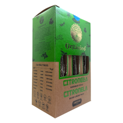 Caja Incienso Orgánico Citronela ULLAS - 12 cajitas de 25gr.
