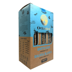 Caja Incienso Orgánico Salvia Blanca ULLAS - 12 cajitas de 25gr.