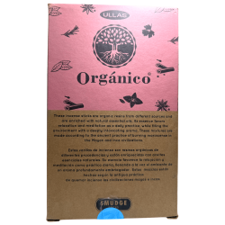 Caja Incienso Orgánico Mirra ULLAS - 12 cajitas de 25gr.
