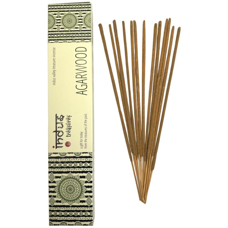 Agarwood Banjara Indus Räucherstäbchen - 15g Masala Box-Indus Banjara Räucherstäbchen-HOSTENATURA