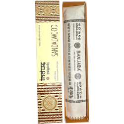 Banjara Indus Sandelholz-Räucherstäbchen – 15 g Masala-Box