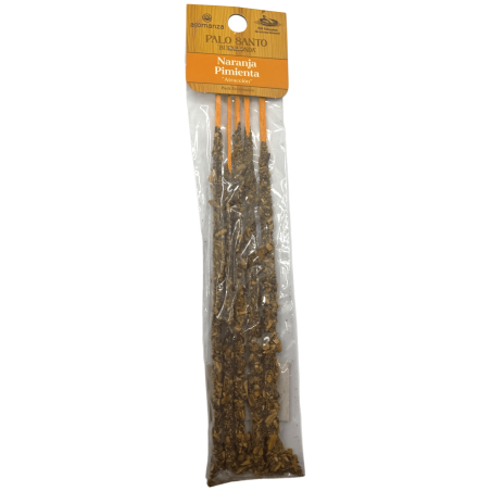 Encens Palo Santo Good Vibes au poivre orange Encens Aromananza - Attraction - Format sachet 5 bâtonnets épais