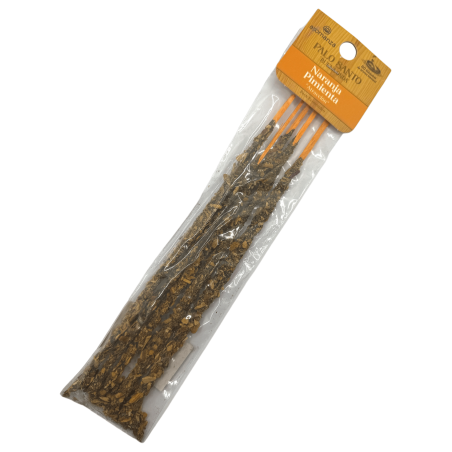Encens Palo Santo Good Vibes au poivre orange Encens Aromananza - Attraction - Format sachet 5 bâtonnets épais
