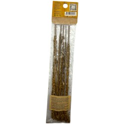 Incenso Good Vibes Palo Santo com Gardênias e Flores Brancas Aromanza - Bem-estar - Formato de sachê com 5 varetas grossas