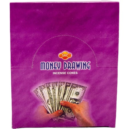 SAC Cone Box Attracts Money Patchouli e Mandarino - 12 scatole da 10 coni 120 coni