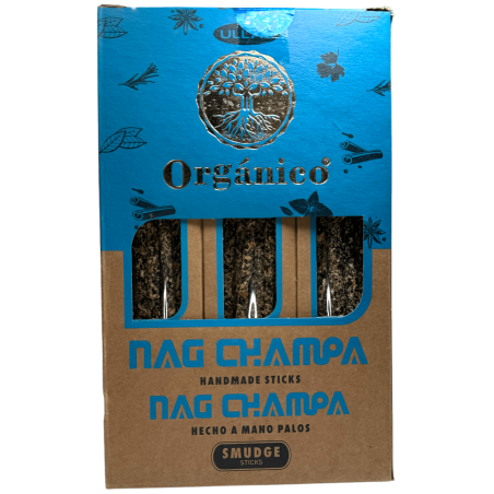 Organiczne pudełko na kadzidełka Nag Champa ULLAS - 12 pudełek po 25gr.