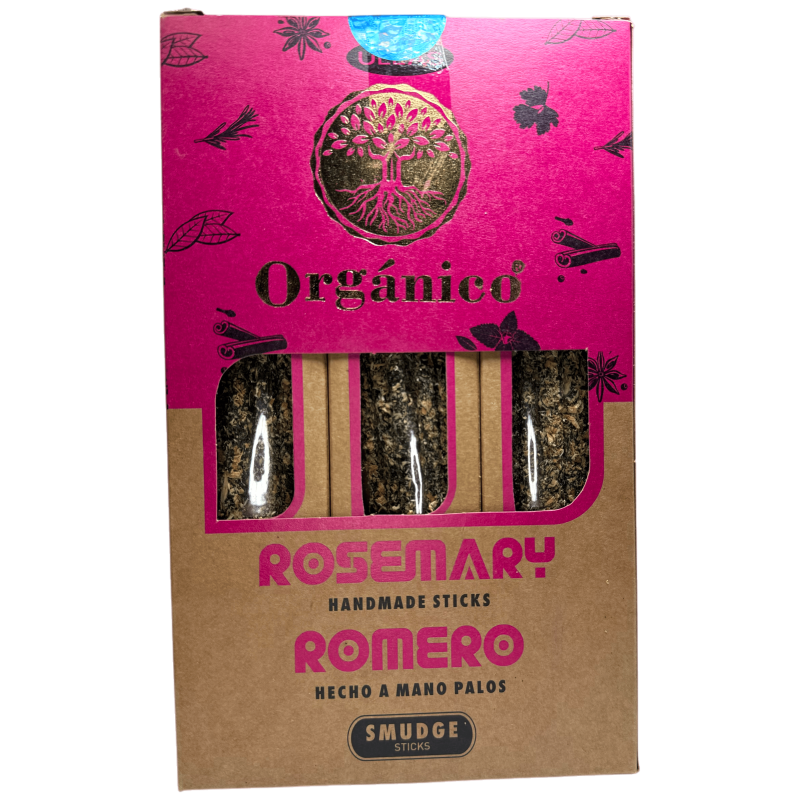 Caja Incienso Orgánico Romero ULLAS - 12 cajitas de 25gr.-Cajas Incienso Ullas Orgánico-HOSTENATURA