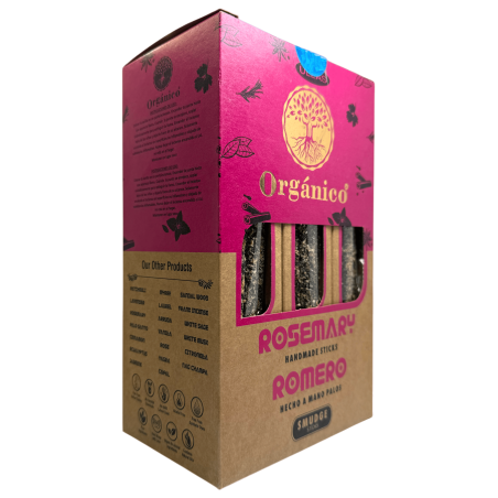 ULLAS Rökelseask med ekologisk rosmarin - 12 askar à 25 gr.