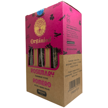Caixa Encens Orgànic Romero ULLAS - 12 capsetes de 25gr.