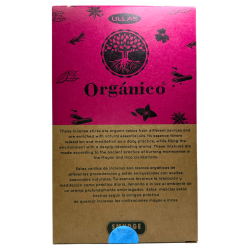 Caja Incienso Orgánico Romero ULLAS - 12 cajitas de 25gr.