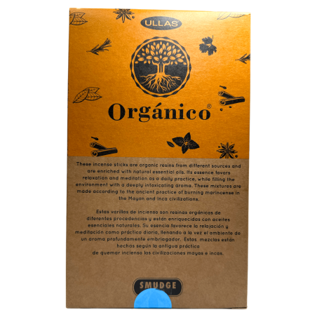 Coffret Encens Orange Bio ULLAS - 12 boîtes de 25gr.