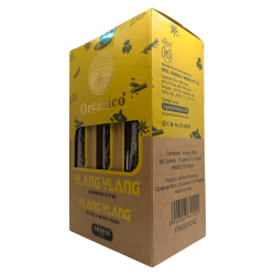 Caja Incienso Orgánico Ylang Ylang ULLAS - 12 cajitas de 25gr.