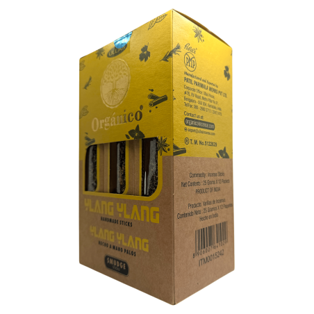Caixa Encens Orgànic Ylang Ylang ULLAS - 12 capsetes de 25gr.