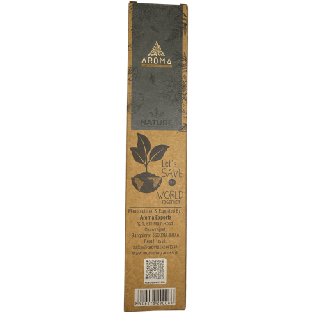 Encens Miel Bio Sauge Blanche AROMA Nature - 8 bâtonnets 1h durée