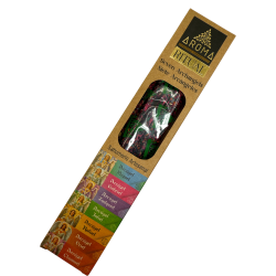 Bio Ritual Weihrauch 7 Erzengel AROMA Handgemachter Weihrauch - Box mit 8 Räucherstäbchen - 1 Stunde Wirkungsdauer