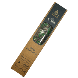 Incienso Orgánico Yagra Palo Santo AROMA Nature - 8 varillas 1h duración