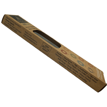 Organic Ritual Incense 7 Chakras AROMA Handmade Incense - Box with 8 incense sticks - 1 hour duration