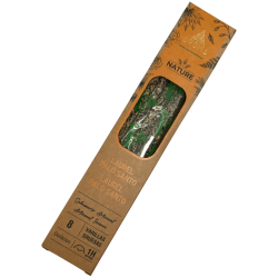 Incienso Orgánico Laurel Palo Santo AROMA Nature - 8 varillas 1h duración