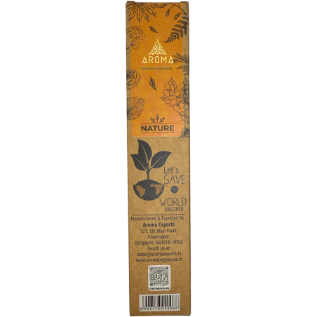 Kadzidło organiczne Laurel Palo Santo AROMA Nature - 8 patyczków czas trwania 1h