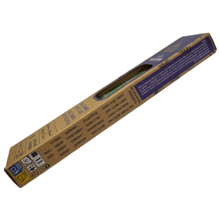 Kadzidło organiczne Nag Champa Biała szałwia AROMA Natura - 8 patyczków czas trwania 1h