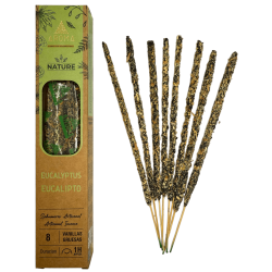 Encens Orgànic Eucaliptus AROMA Nature - 8 varetes 1h durada