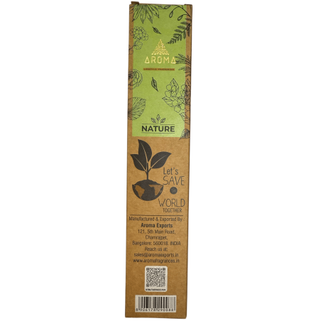 Incienso Orgánico Eucalipto AROMA Nature - 8 varillas 1h duración
