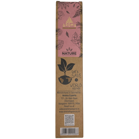 Bio-Räucherstäbchen Rose AROMA Nature - 8 Stäbchen 1h Dauer