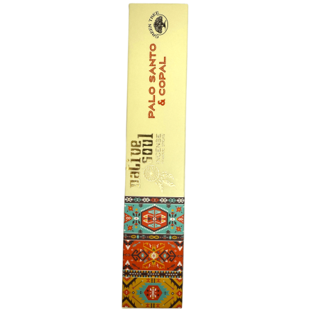 Incienso Native Soul Palo Santo y Copal Green Tree - 15gr de incienso masala