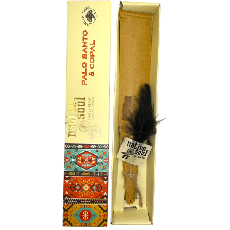 Incienso Native Soul Palo Santo y Copal Green Tree - 15gr de incienso masala