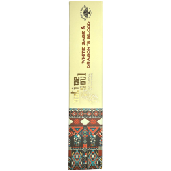 Incenso de Sálvia Branca e Sangue de Dragão da Native Soul - Incenso Masala de 15g