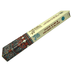 Native Soul White Sage and Dragon's Blood Green Tree Incense - 15g masala incense