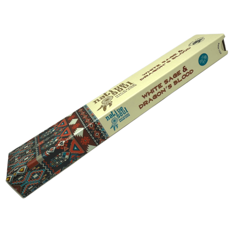 Incienso Native Soul Salvia Blanca y Sangre de Dragón Green Tree - 15gr de incienso masala