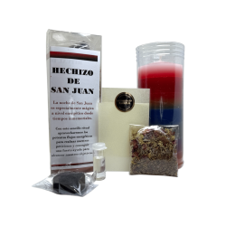Zauberritual des Heiligen Johannes – Enthält eine besondere Kerze, reinigende Kräuter und mehr