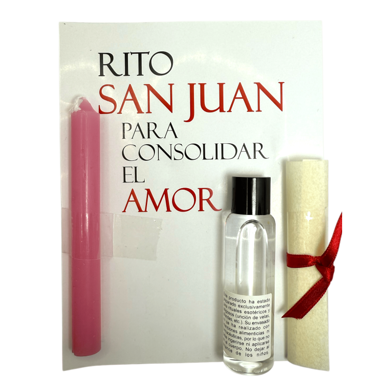 Rite de Saint Jean pour consolider l'amour - Comprend une bougie, de l'eau de mer et du parchemin-RITUELS ET SORTS-HOSTENATURA