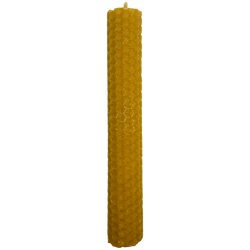 Natural Beeswax Honey Candle - 15x2cm