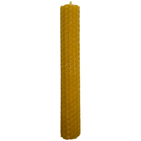 Natural Beeswax Honey Candle - 15x2cm