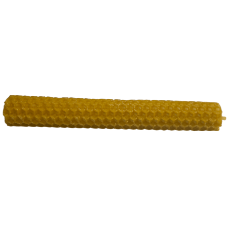 Natural Beeswax Honey Candle - 15x2cm
