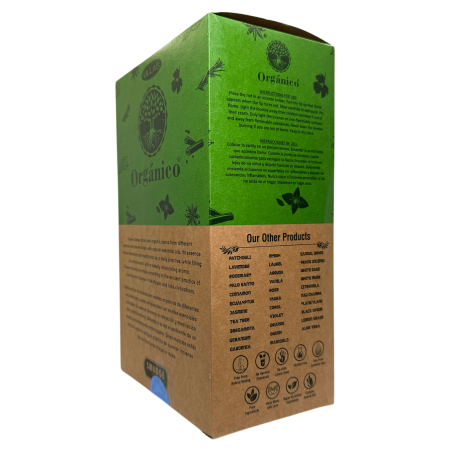 Caja Incienso Orgánico Aloe Vera ULLAS - 12 cajitas de 25gr.