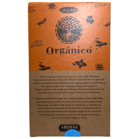Cutie de tămâie organică ULLAS Ouudh - 12 cutii a câte 25gr.