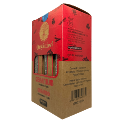 Caja Incienso Orgánico Geranio ULLAS - 12 cajitas de 25gr.