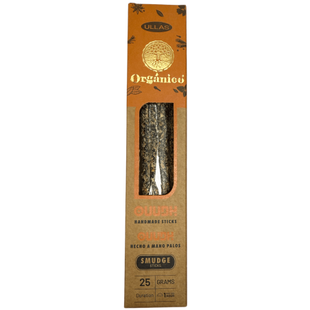 Ullas Oudh Incense - Handmade - 25g - Made in India - 100% Natural - ULLAS Organic Incense