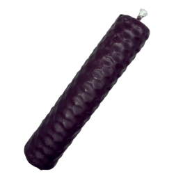 Purple Beeswax Honey Candle - 10x2.5cm - Transmutation, Wisdom, Intuition and Crown Chakra